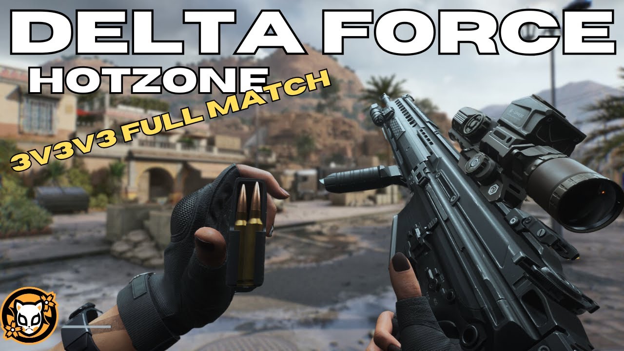 DELTA FORCE HOTZONE GAMEPLAY!! 3v3v3 IS THE BEST WARM UP FOR OPERATIONS!!!