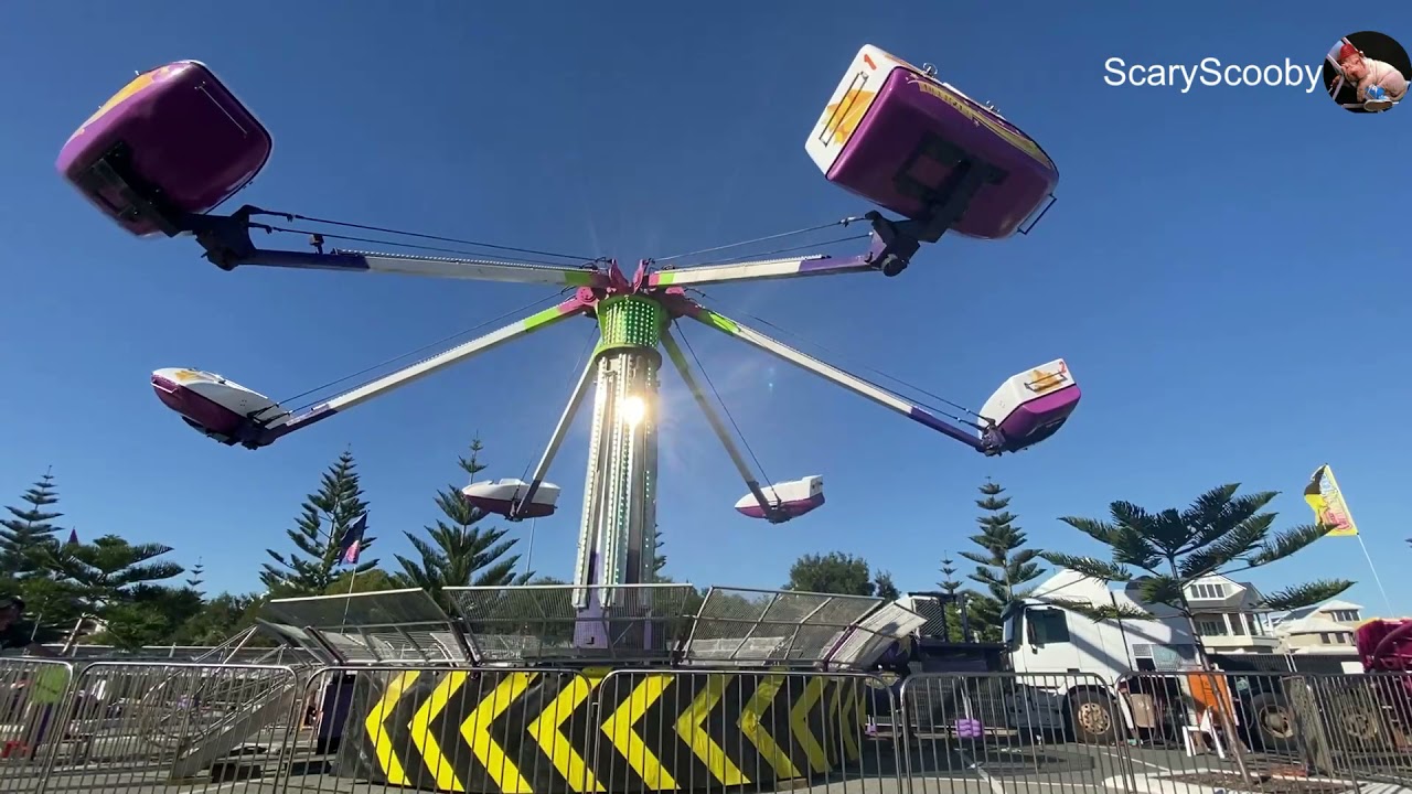 Hurricane Amusement Ride Partial Setup 99% and test