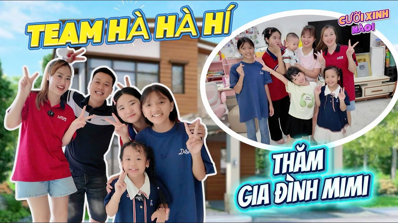 Team Hà Hí Vượt Bão Lên Bắc Ninh Thử Thách Tìm Nhà MiMi Family - Cua, Milk So Tài: Ai Tìm Thấy Trước