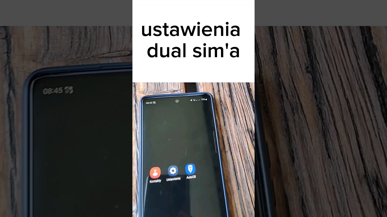 Ustawienia dual sim'a #android #samsung #dualsim #trick #dialer