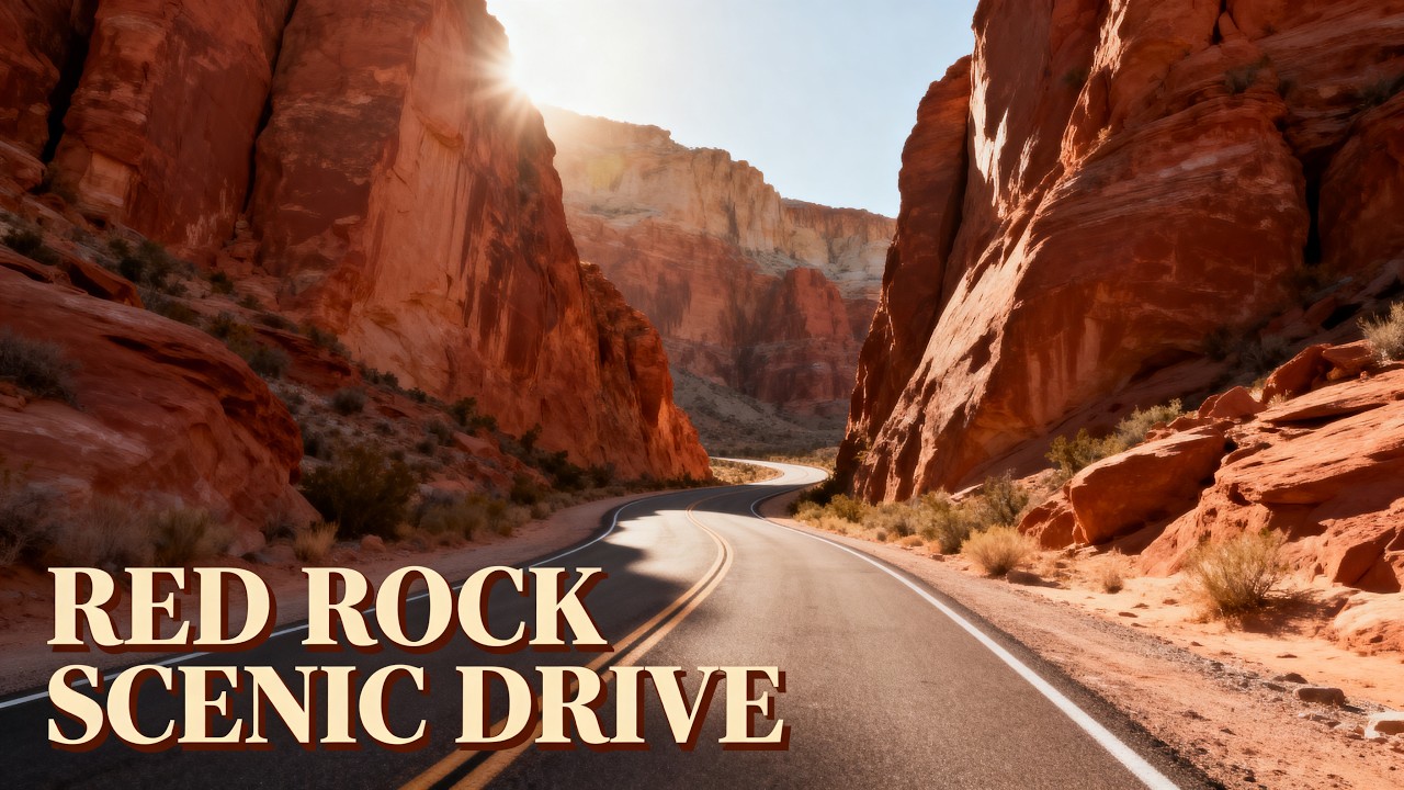 Red Rock Canyon Scenic Drive | Las Vegas (4K POV)