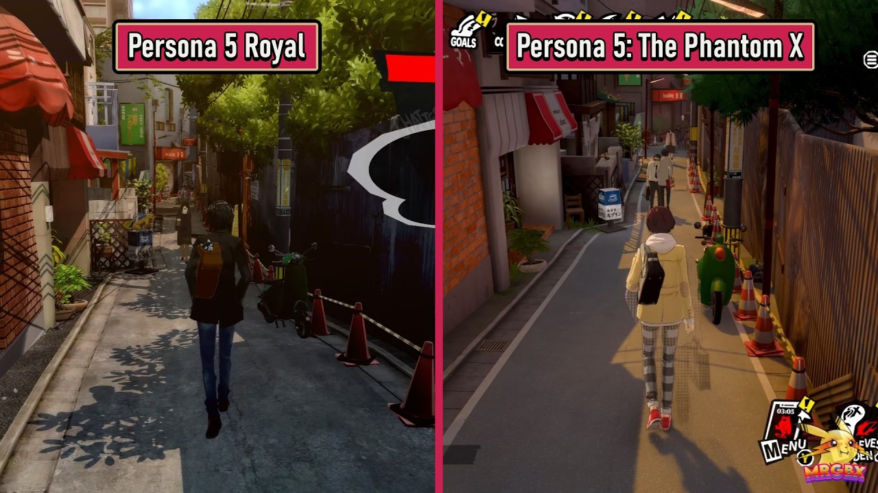 Persona 5: The Phantom X vs Persona 5 Royal - Graphics, Combat, Levels & More!