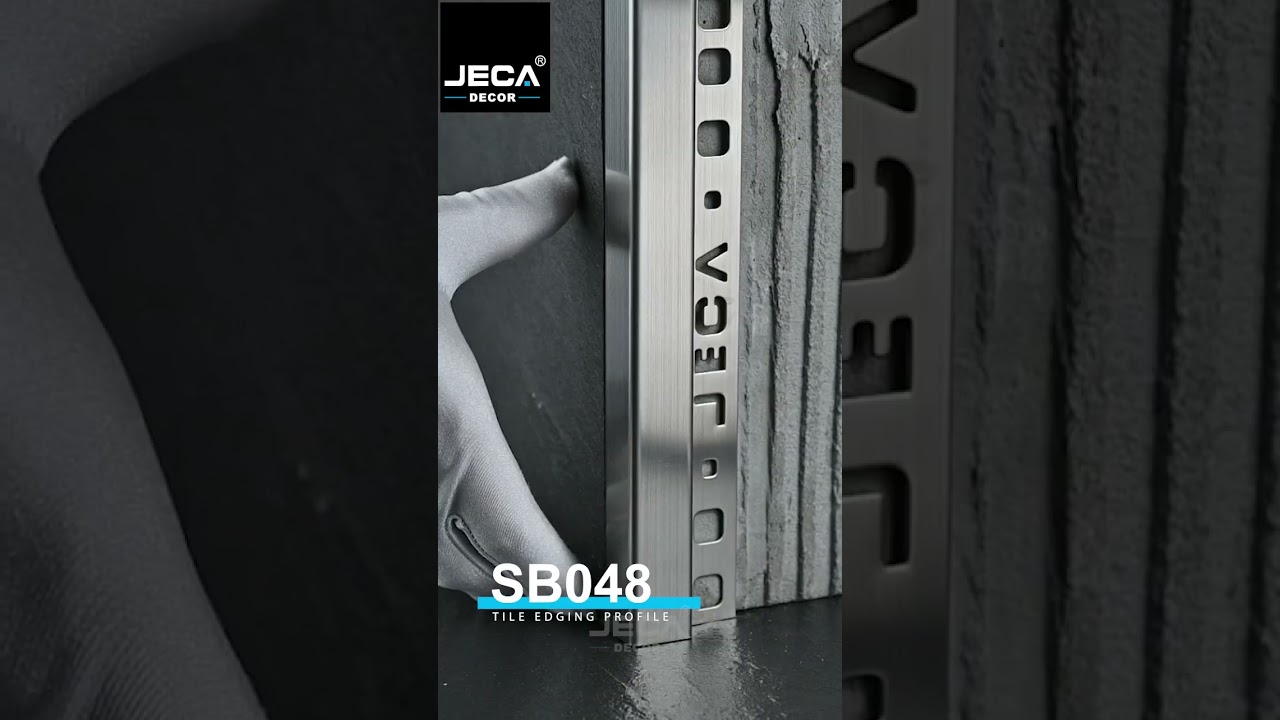 Elevate Your Design with a High Quality Tile Trim. #304  #stainlesssteel #decoration
