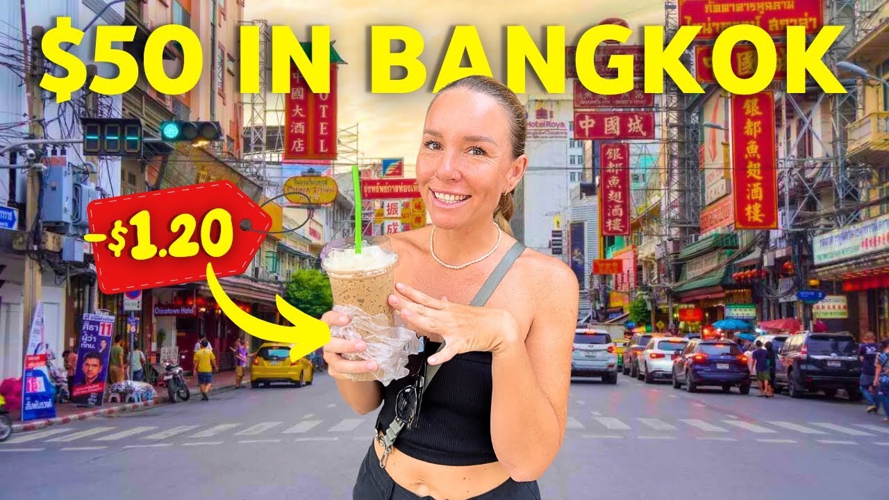 24 Hours in BANGKOK on a Budget!