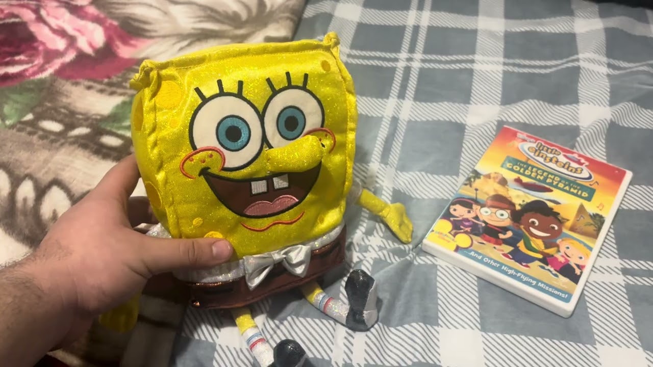 SpongeBob Watches The Disney DVD Logo