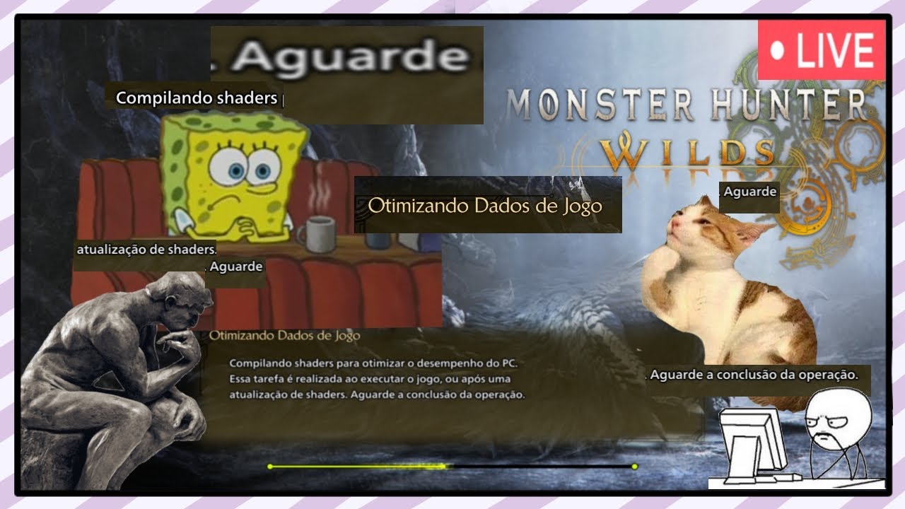 [Monster Hunter Wilds] Crimeplay e criação de conteudo #MHWilds #Vtuber #PNGTuber