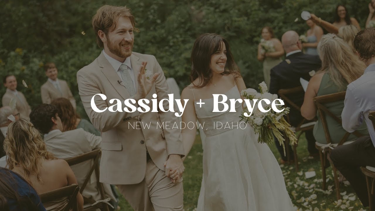 Backyard Wedding in New Meadows, Idaho | Cassidy & Bryce