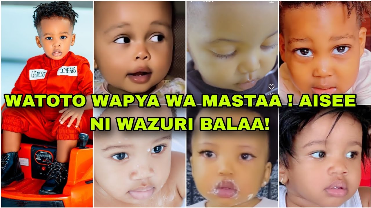 WATOTO WA MASTAA WANAOONGOZA KWA UZURI BONGO! UTAWAPENDA WANAFANANA NA MAMA ZAO!