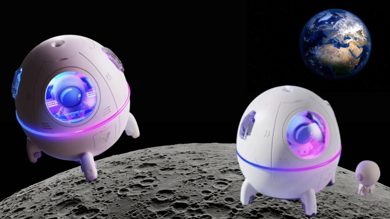 Umidificador de ar ASTRONAUTA 220ml CAPSULA ESPACIAL