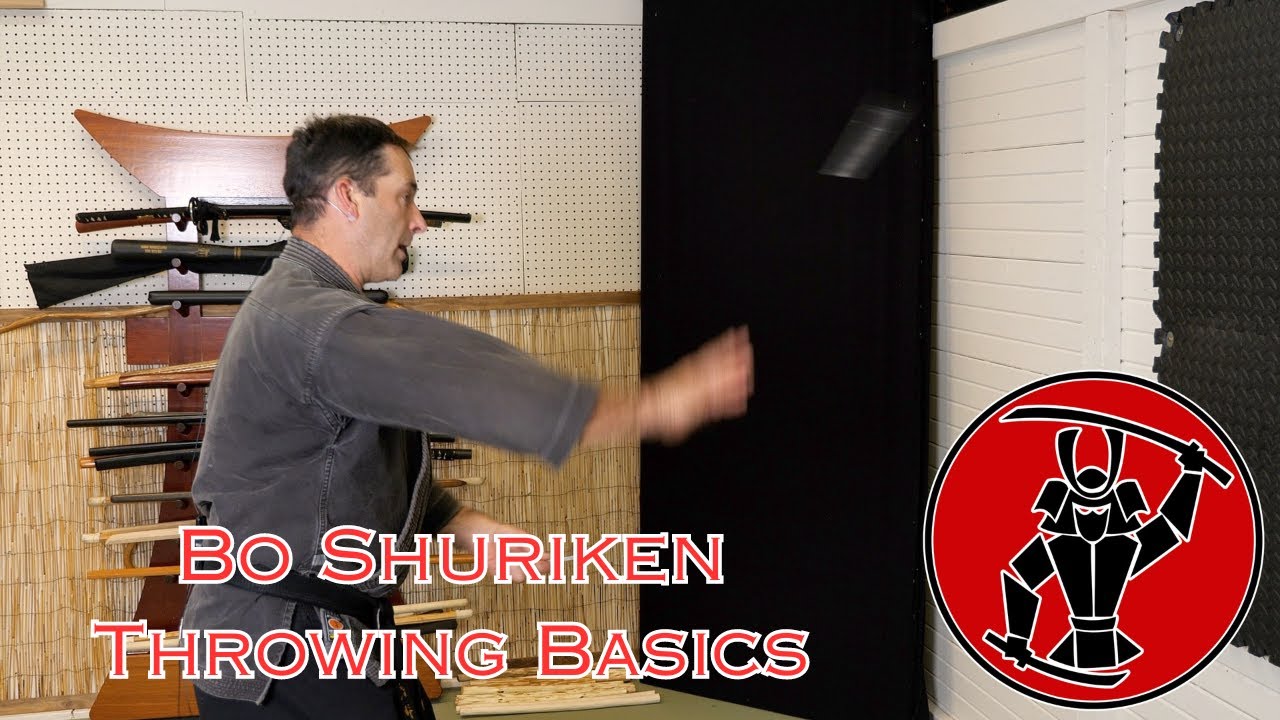 Straight-On Bo Shuriken Throw Basics