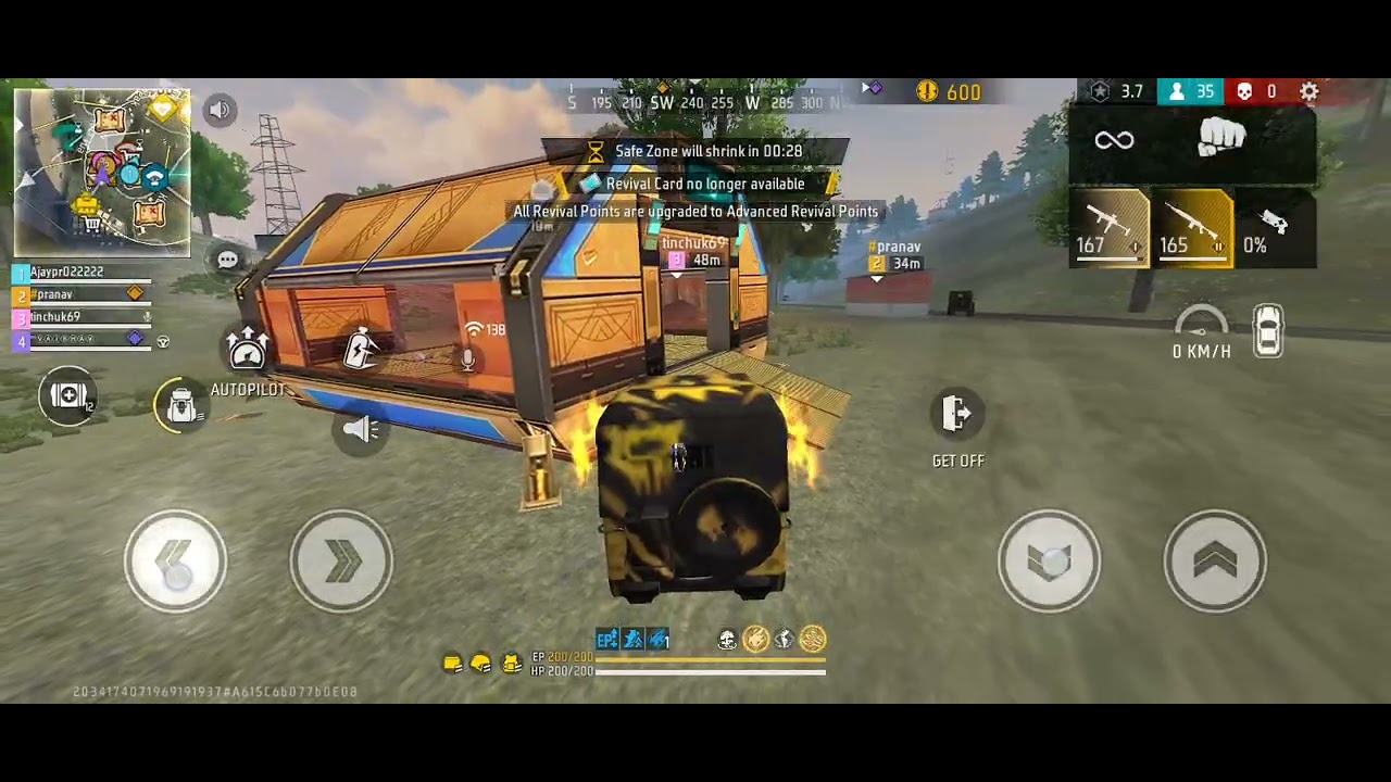 Play my friend tinchuk very much try to wear come back#freefire #onetap 