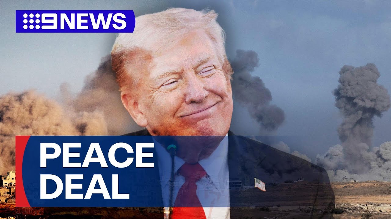 Long awaited breakthrough with first phase of ceasefire deal | 9 News Australia