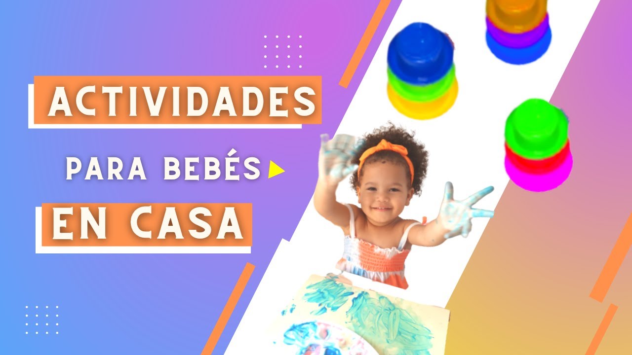 Actividades para Bebé de 1 años | Motricidad Fina y Gruesa (materiales sencillos)