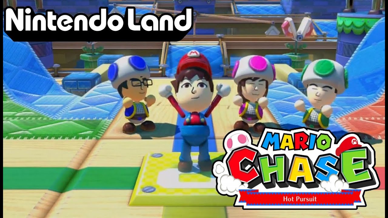 Nintendo Land (Co-op) - Mario Chase