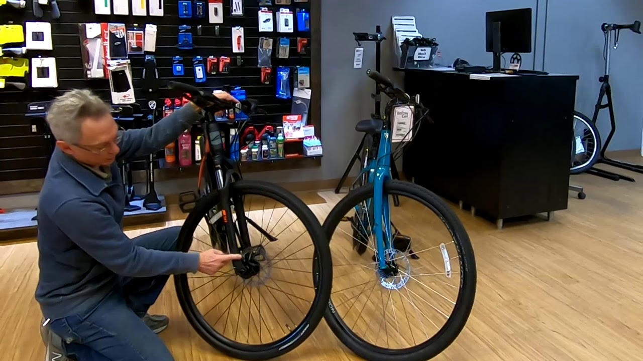 How to Remove Front Wheel from Your Bicycle - Disk Brake with standard Quick Release