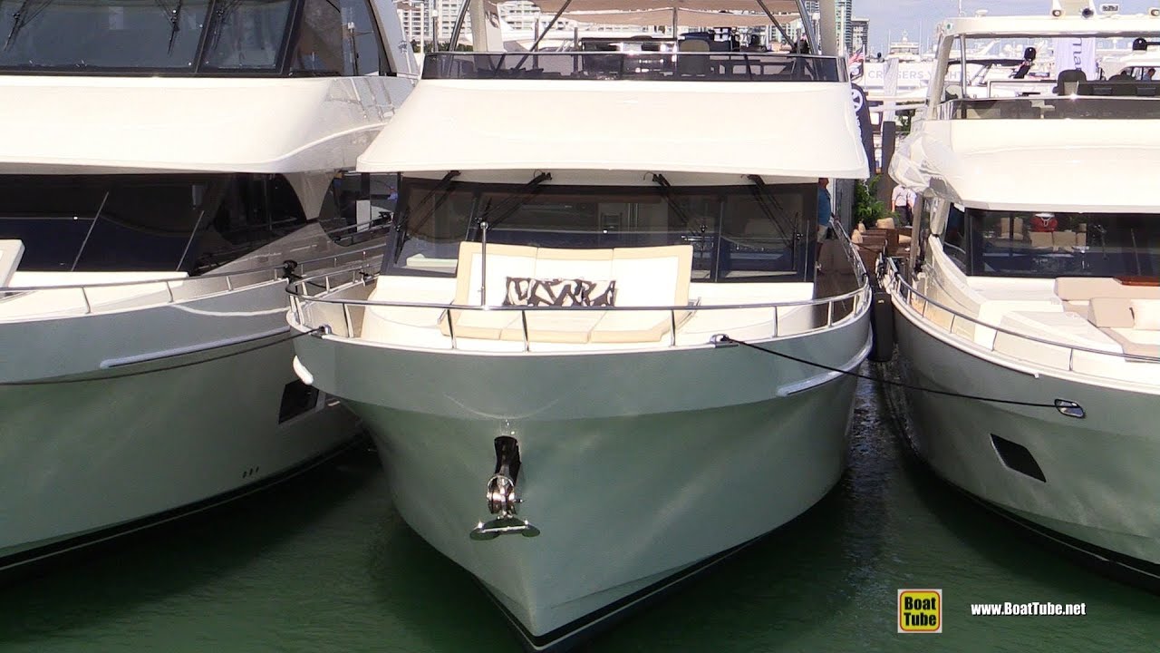 2019 Ocean Alexander 85 Luxury Yacht - Walkthrough - 2019 Miami Yacht Show