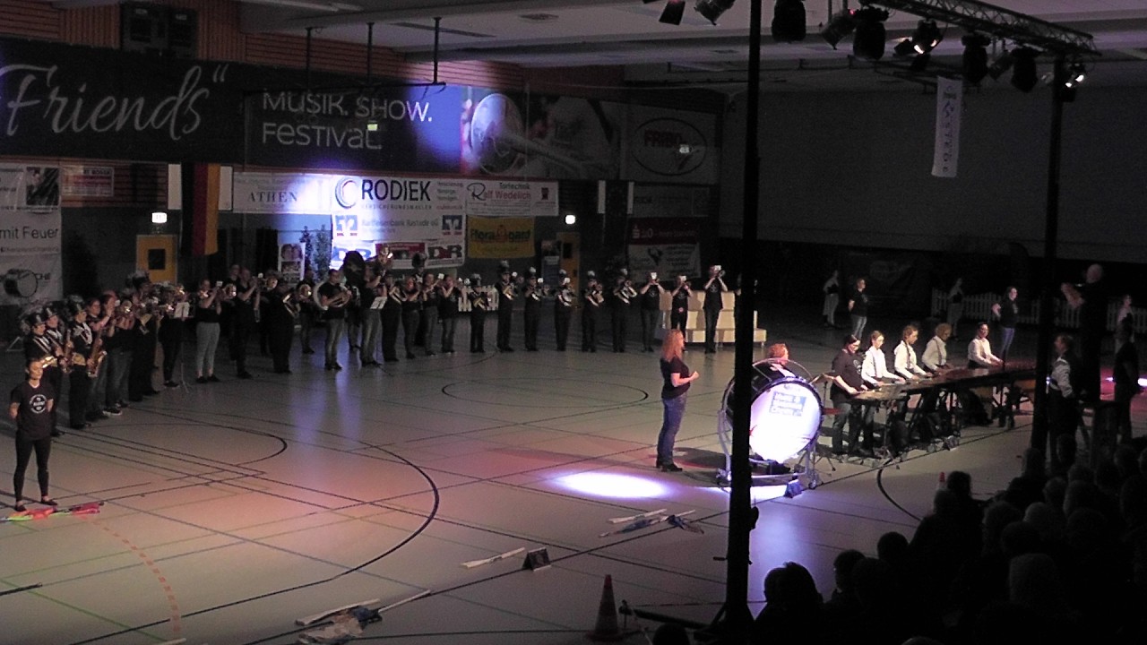 Drum Cops Blue Lion Rastede-Auftritt Festival 01 04 2023 Abends