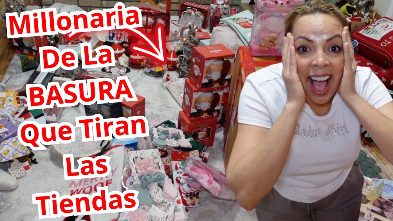 MILLONARIA💰💵De La BASURA Miles De Dolares En La Basura Que Tiran Las Tiendas en USA😱😳🇺🇸#NoemyB