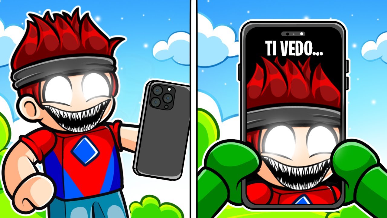 SCHERZI SPAVENTOSI A GIGINO su ROBLOX SNAPCHAT!