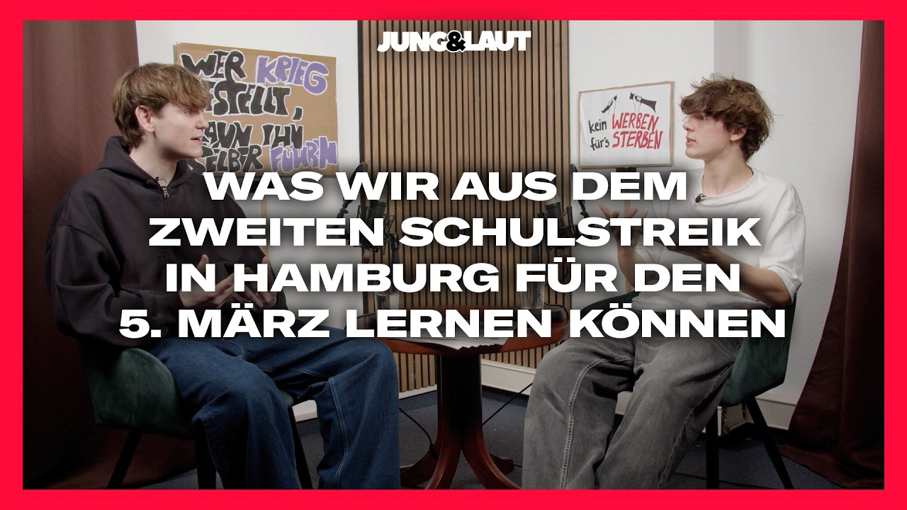 So lief der zweite Schulstreik in Hamburg!
