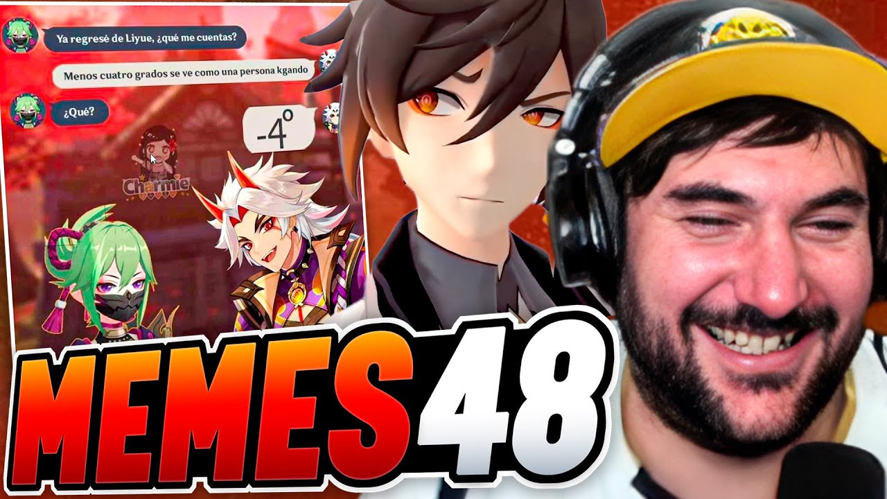 REACCIONANDO a los MEJORES MEMES de GENSHIN IMPACT #48