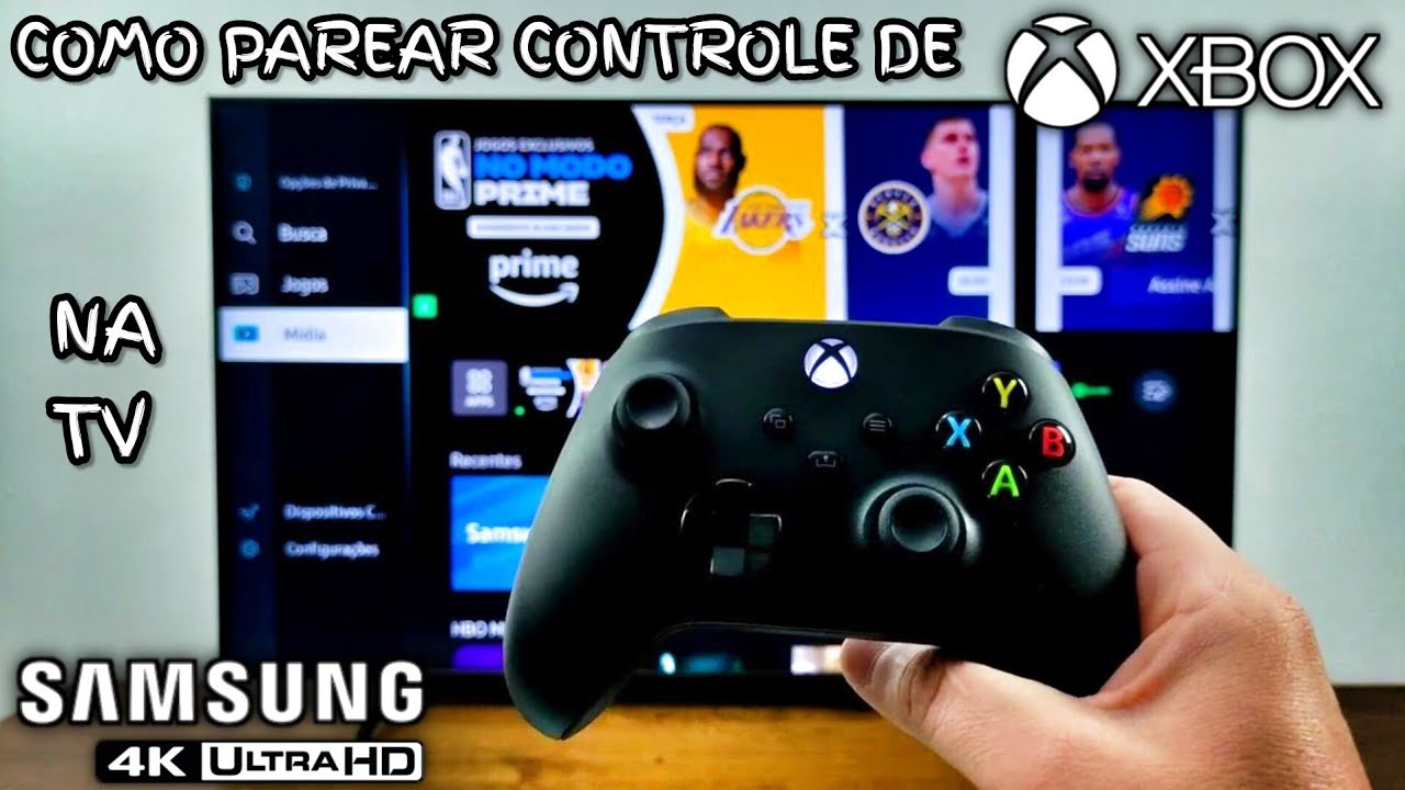 COMO PAREAR CONTROLE DE XBOX NA SMART TV SAMSUNG
