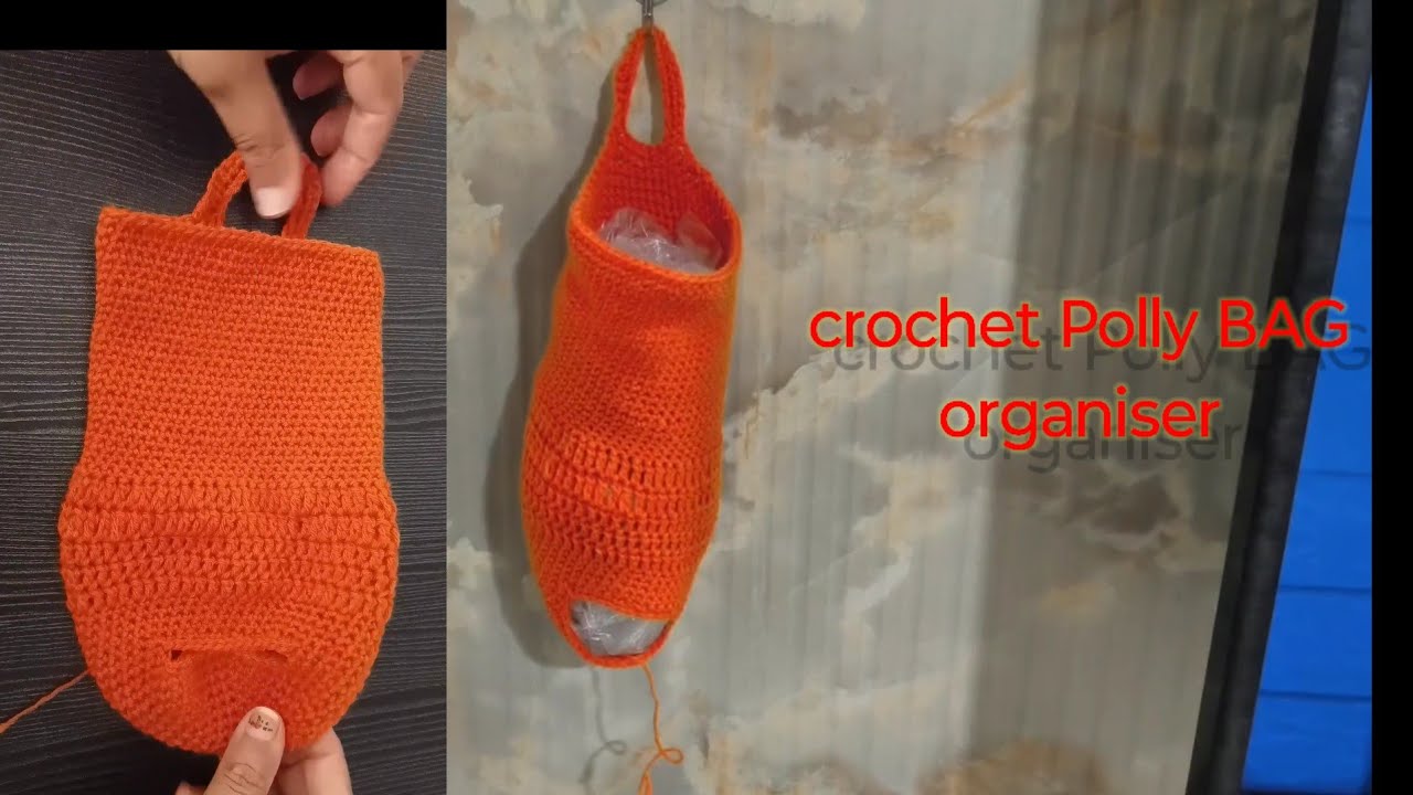 Crochet Polly BAG Holder Tutorial/ क्रोशै  पॉलीथिन स्टोर बैग/ Step By Step Tutorial 