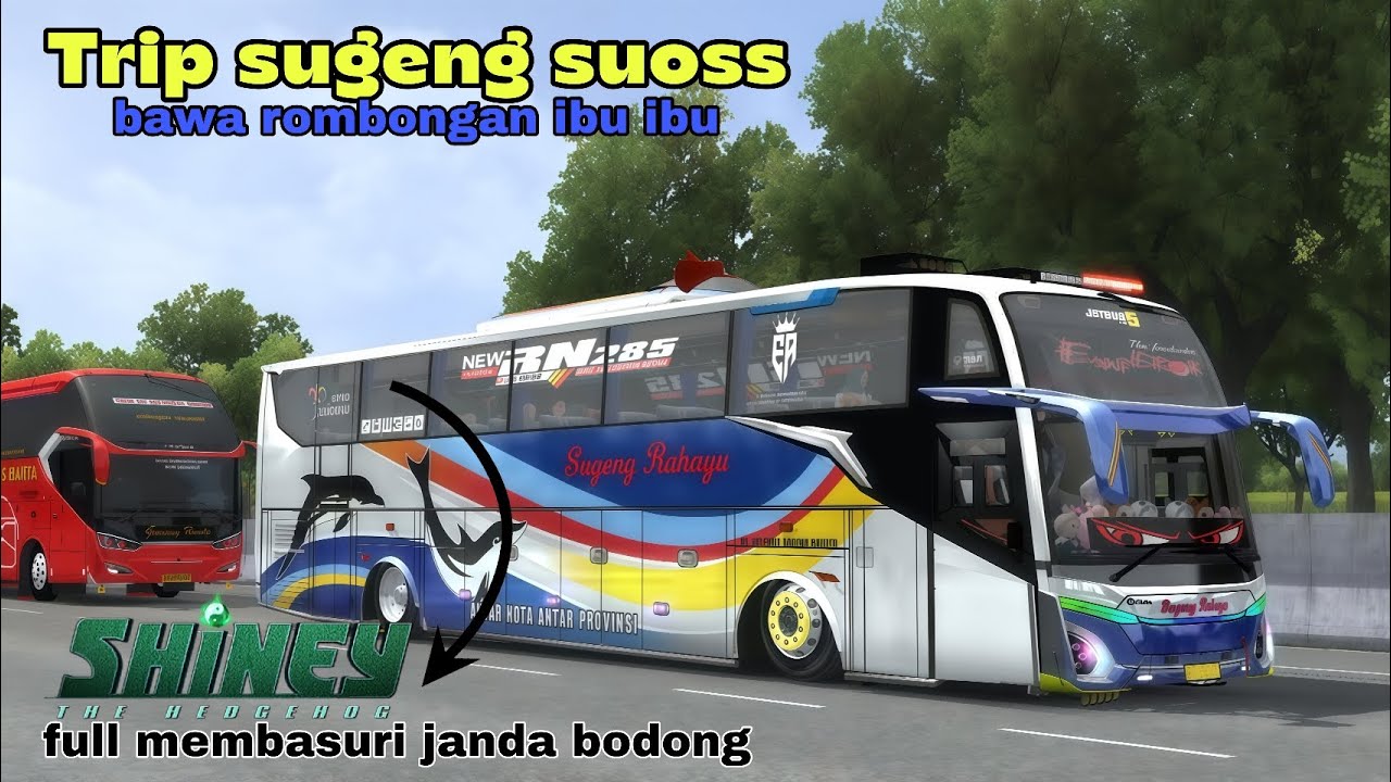 Trip 📌 bus Sugeng rahayu suuooss ‼️ full mem basuri 🔊🥵 #bussimulatorindonesia 
