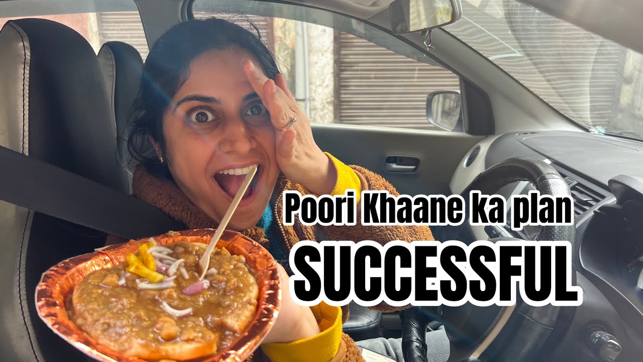 Poori khaane gaye | Wet Kulcha | #foodie #food #dailyvlog #punjab 