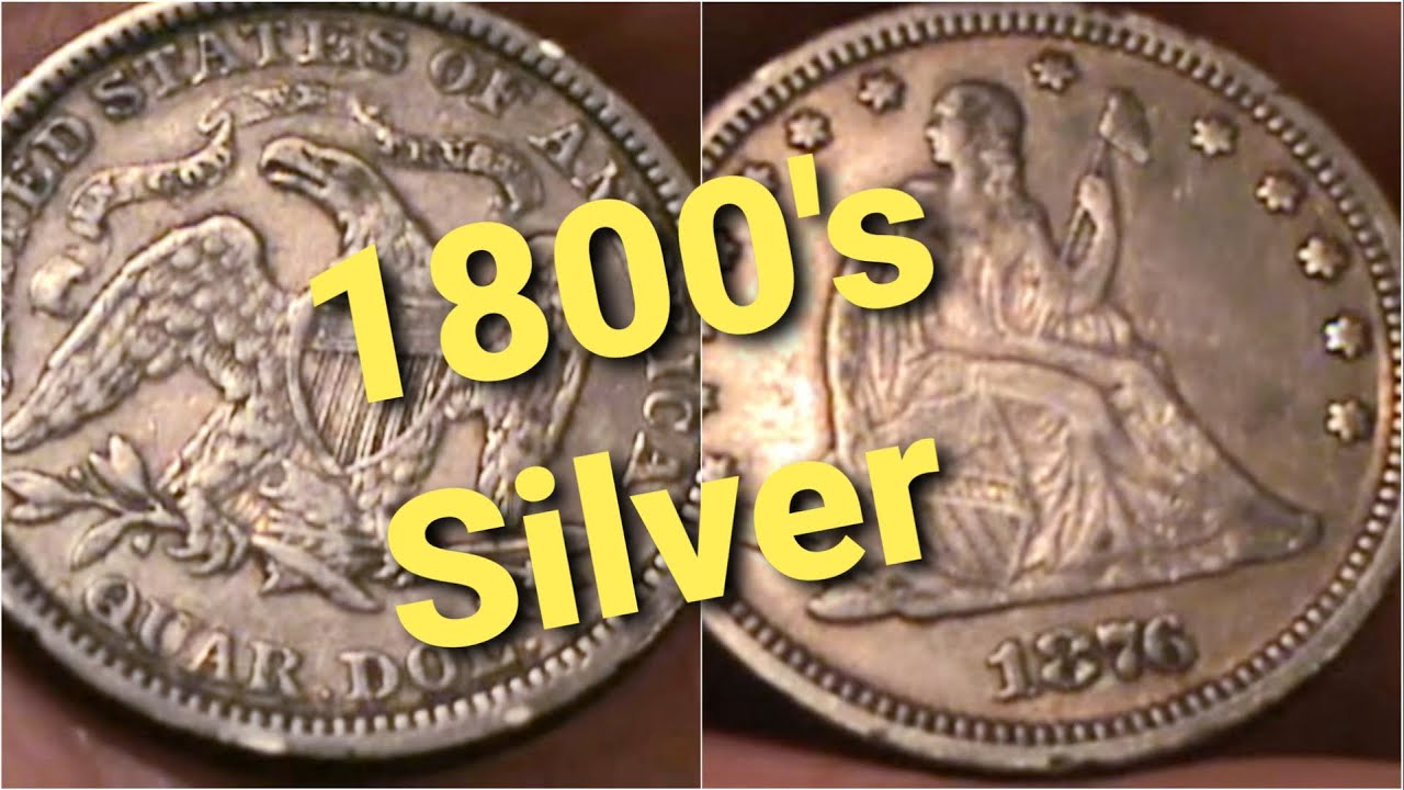 145 Year Old Coin Unboxing, Seated Liberty Quarter Dollar 1876
