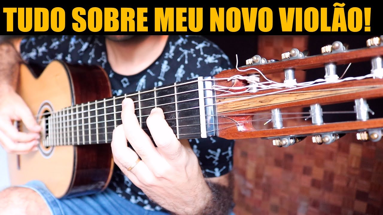 CONHEÇA MEU NOVO VIOLÃO