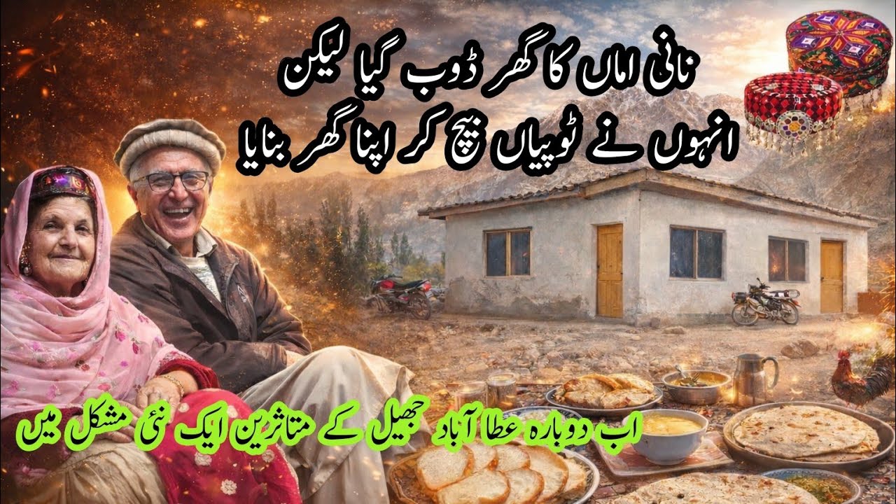 GRANDMA MADE A HOUSE BY SELLING CAPS | ATTABAD LAKE UPCOMING DISASTER | SHISHKAT | S.1 EP 36