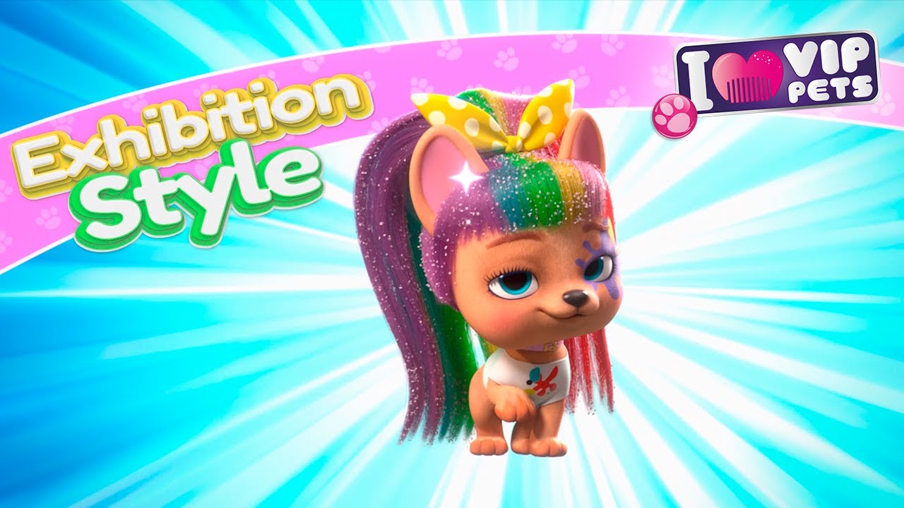 Exhibition STYLE 🌈 VIP PETS 🌈 COIFFURES STYL&Eacute;ES 💇🏼&zwj;♀️ &Eacute;pisodes Complets ✨ Dessins anim&eacute;s en FRAN&Ccedil;AIS