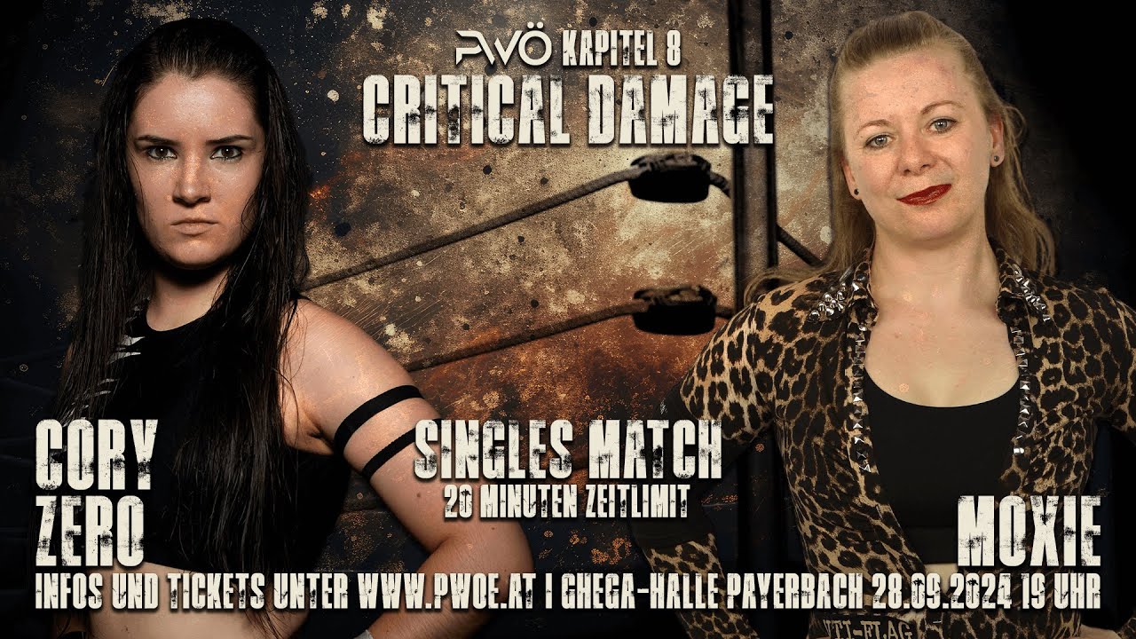 Cory Zero vs. Moxie | PWÖ Chapter 8: Critical Damage 28.09.2024
