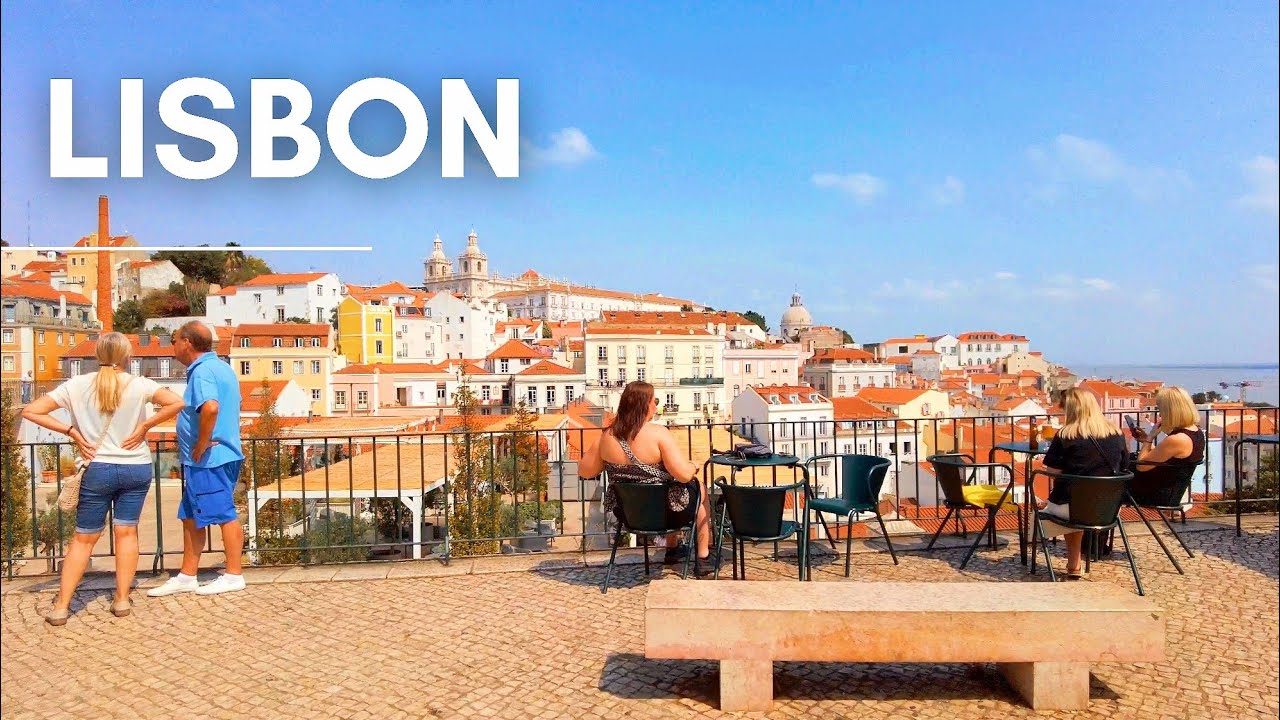 A Hot Day in Alfama LISBON Portugal 🇵🇹