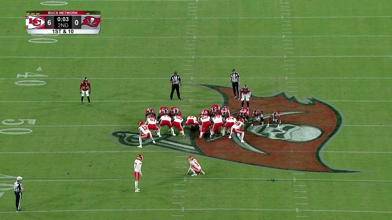 Harrison Butker hits a 69-yard field goal