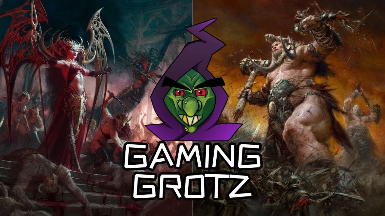 Warhammer Age of Sigmar 4.0 - Battle Report Daughters of Khaine VS Mega-Gargants