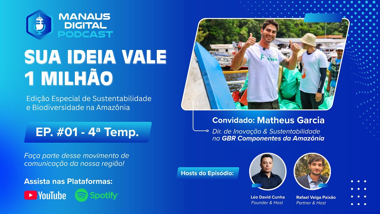 EP #01 - 4ª Temp. | SUA IDEIA VALE 1 MILHÃO com MATHEUS GARCIA
