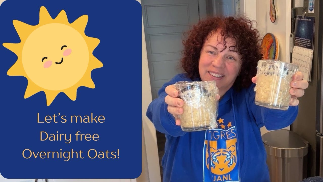 Let’s make dairy free overnight oats!