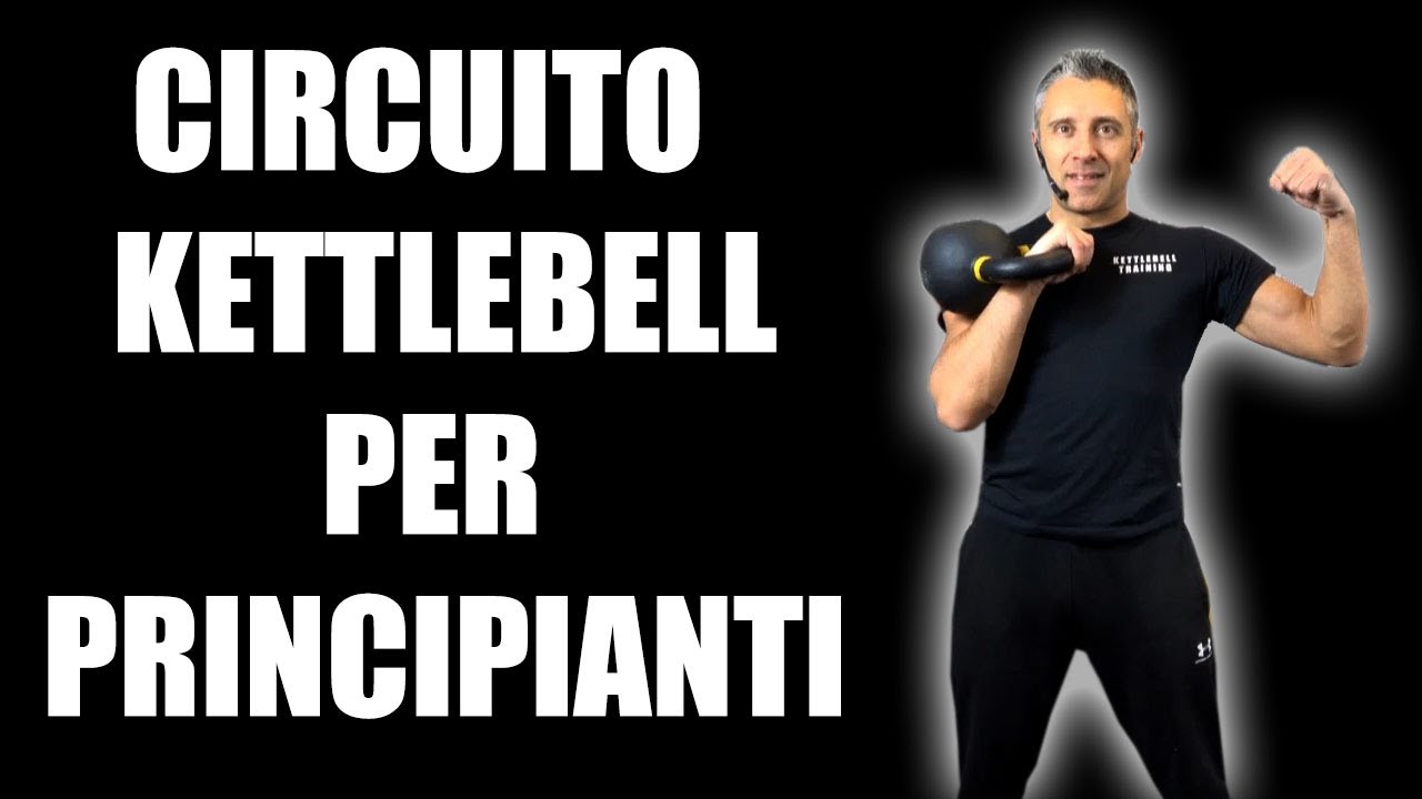 Kettlebell workout per principianti  N. 1 facile da eseguire per tutti