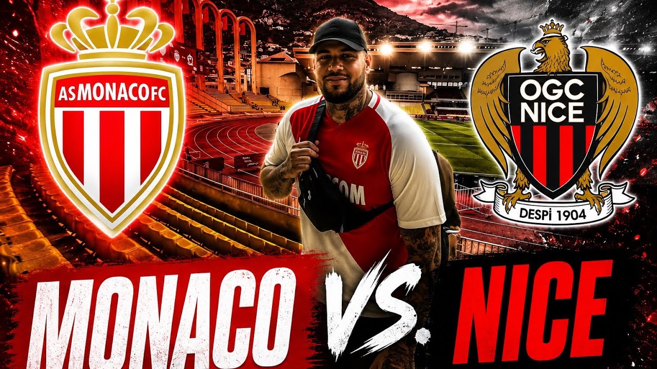 MATCH VLOG: Monaco 1-0 Nice! Golovin goal wins The Derby de la Côte d'Azur! 🇲🇨