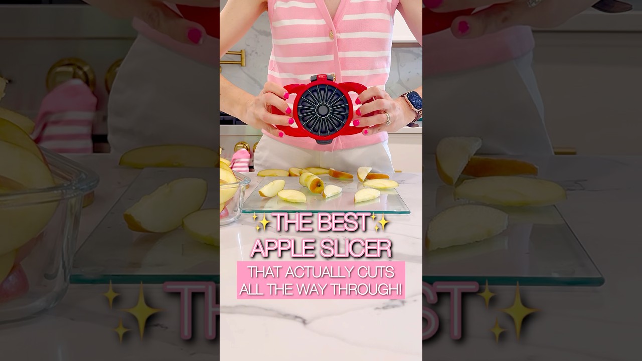 Transform Your Kitchen Fun! 🍏 The Ultimate Apple Slicer That Cuts Effortlessly!