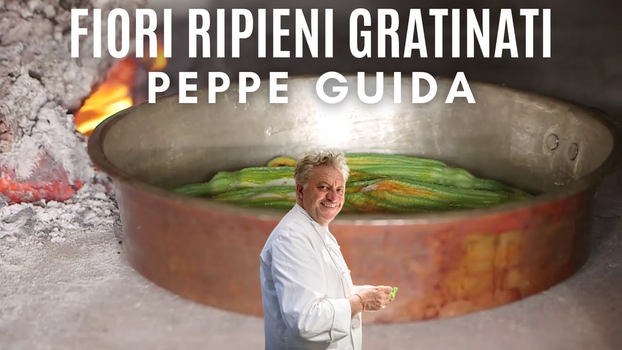 ZUCCHINE E FIORI GRATINATI - Le ricette di Peppe Guida