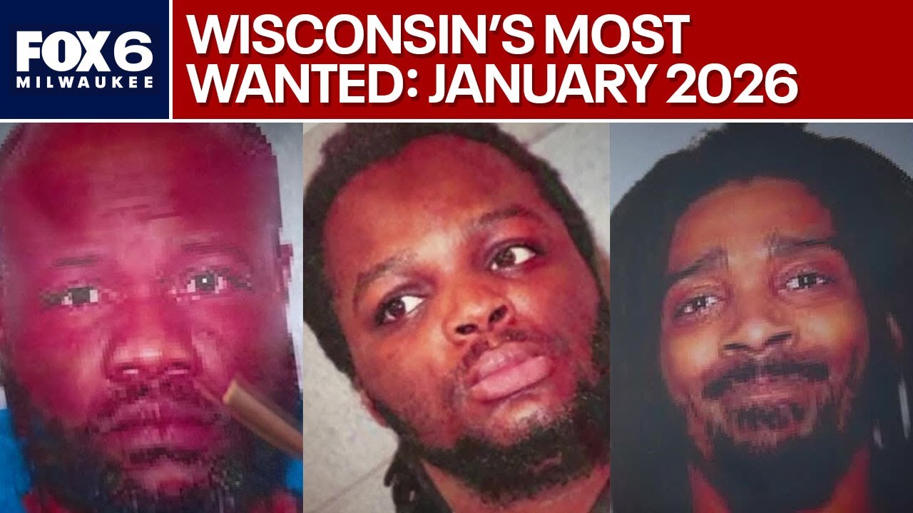 Wisconsin's Most Wanted for January 2026 | FOX6 News Milwaukee