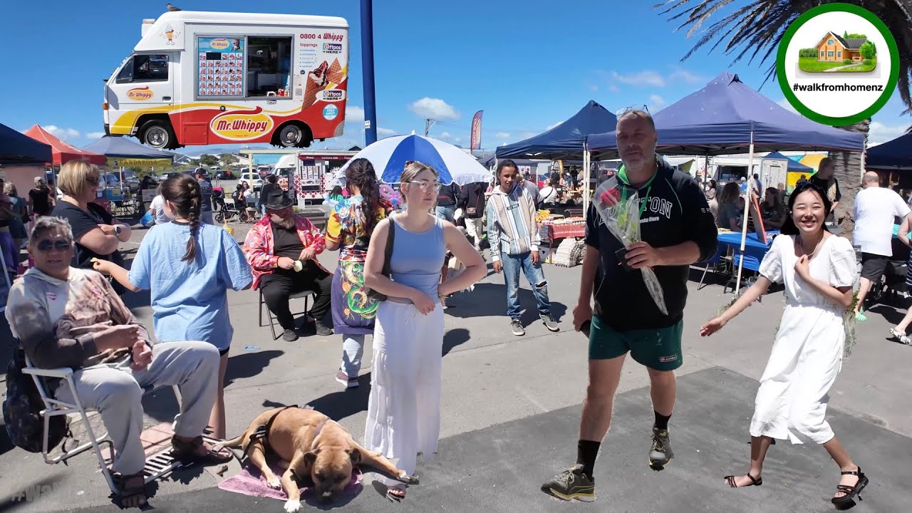 New Zealand Street Markets - New Brighton Christchurch