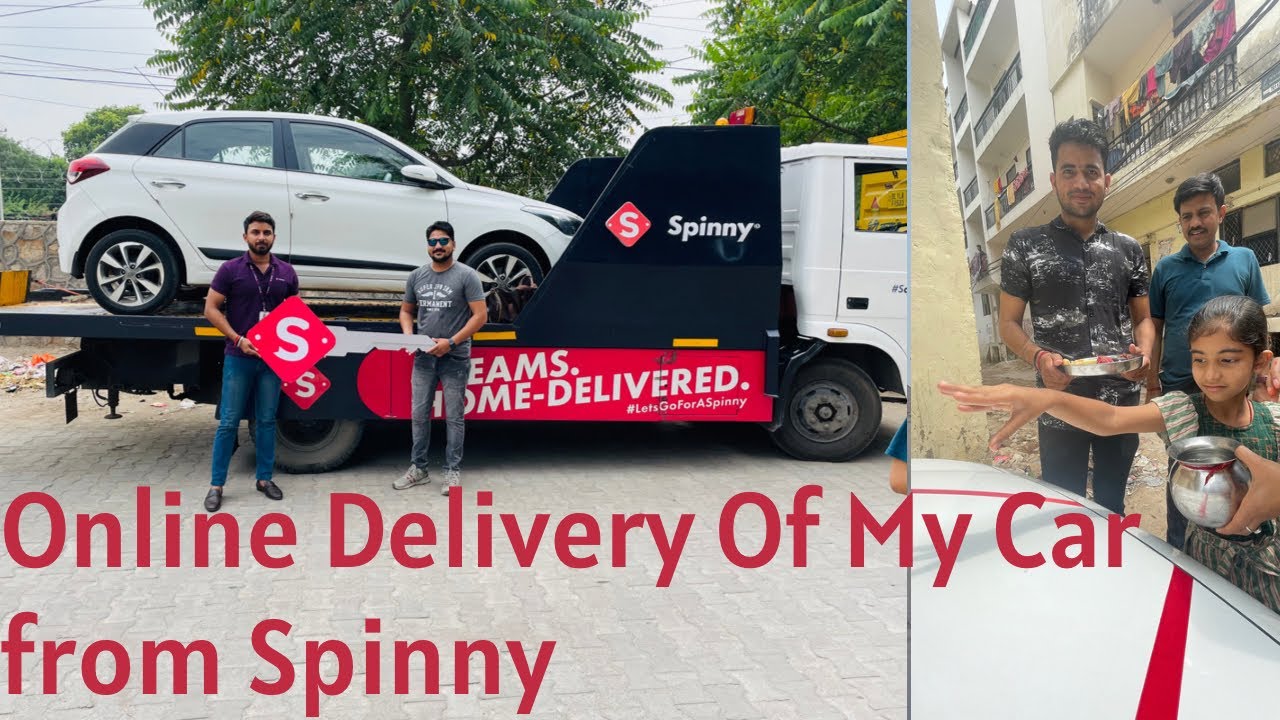 Taking Delivery of My First Car From @Myspinny /Best Online platform to buy Used Car