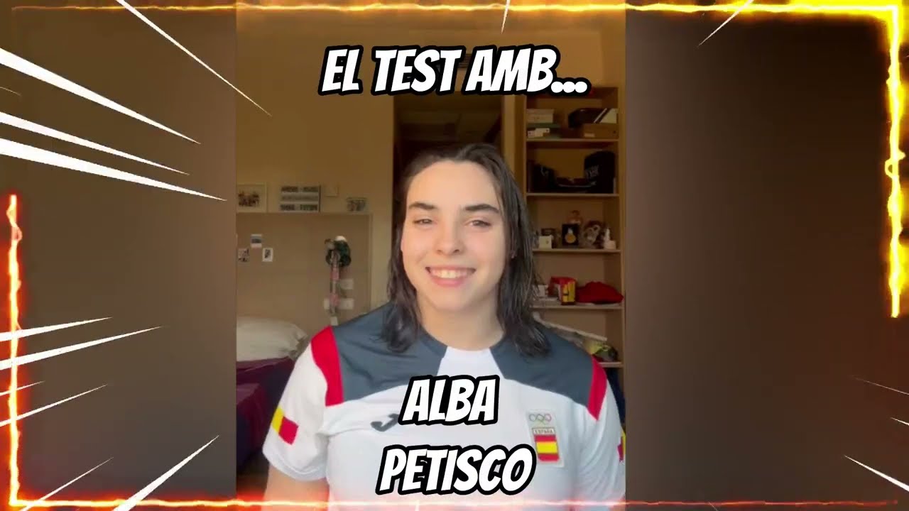 El test amb Alba Petisco