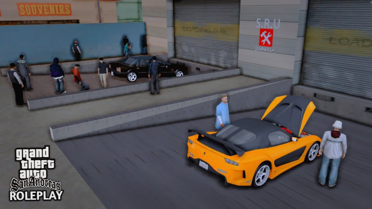 JGRP - CUCI MOBIL DI SRU CARWASH !! GTA SAMP ROLEPLAY