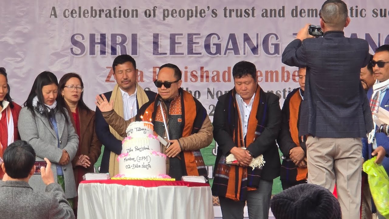 Thanksgiving party by ZPM Shri Leegang Tatang on 9th Jan'26