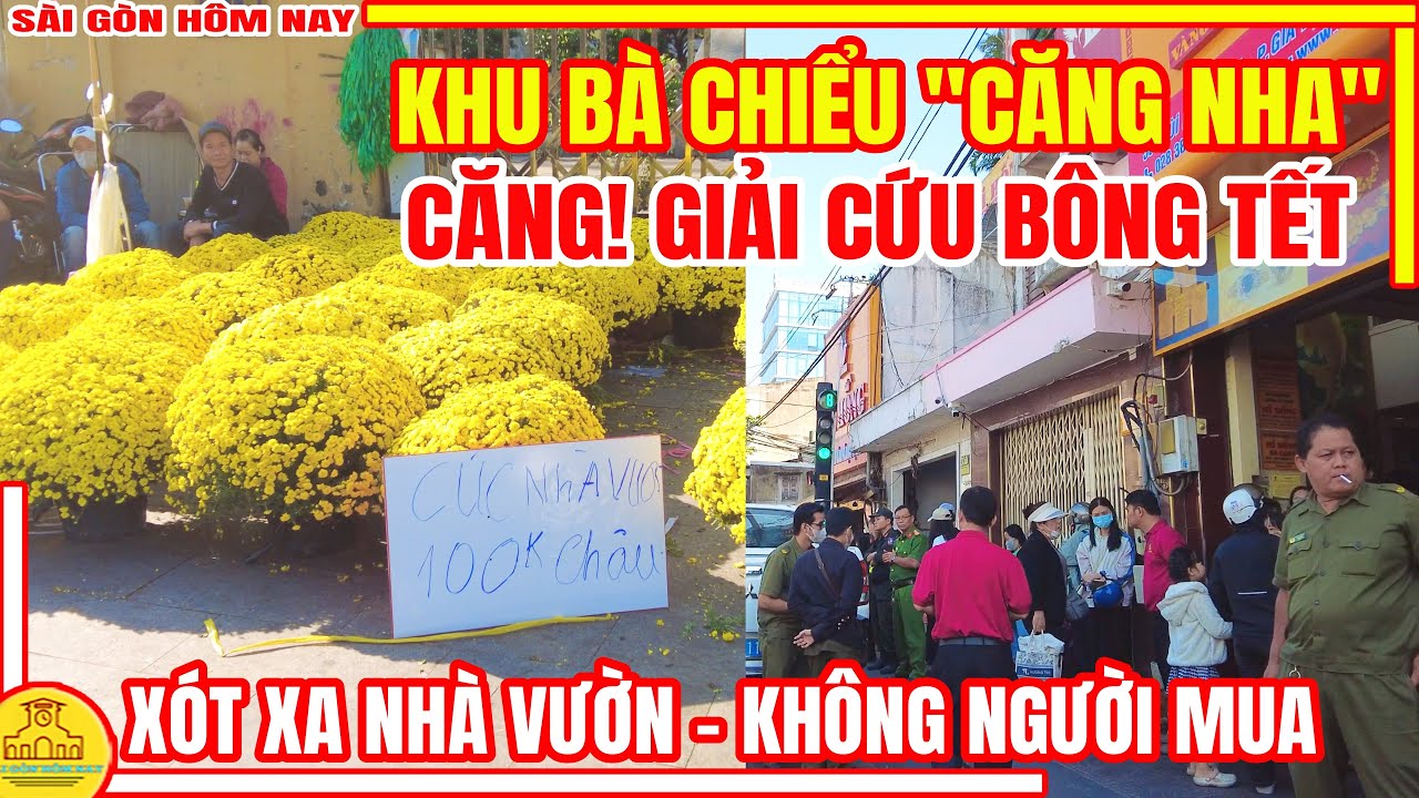 CĂNG! GIẢI CỨU Bông Tết 100K | Chợ BÀ CHIỂU 